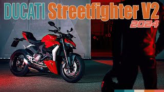 Streetfighter V2 The Ducati That Does It All  Power Comfort and Endless Customization [upl. by Noby]