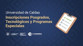 Guía de inscripción posgrados tecnológicos y programas especiales [upl. by Agatha]