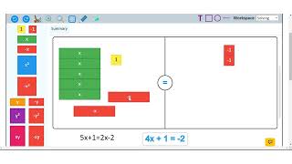 Oryx Learning Math Manipulatives  Algebra Tiles [upl. by Zumwalt]