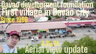 FIRST village in Davao citysince 1969DDF village mandug latest aerial view 42824👍 [upl. by Ellehsat373]