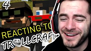 REACTING TO SSUNDEE amp CRAINER’S TROLLCRAFT REACTIONS 4 [upl. by Josepha]