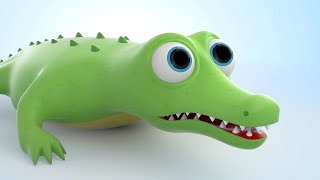 Cartoon Crocodile [upl. by Aiuqal360]