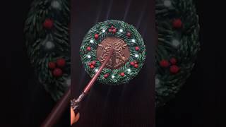 Harry Potter Hogwarts Christmas Wreath and Wand Set [upl. by Sarine]