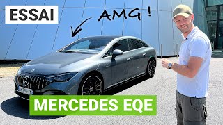 Essai Mercedes EQE AMG  une berline électrique pousseaucrime [upl. by Nor]