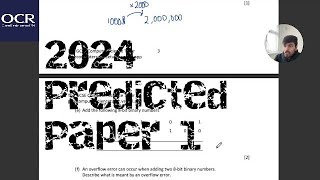 2024 OCR J277 GCSE Computer Science Predicted Paper 1 Walkthrough [upl. by Salem]