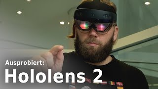 Microsoft Hololens 2 im Test  Ausprobiert [upl. by Eulaliah488]