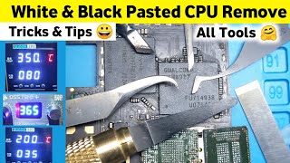 White Pasted Cpu Remove Tricks  Cpu Reballing Tool Smd Settings [upl. by Naimad310]