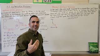 33 Optimization Problems Grade 12 Calculus MCV4U [upl. by Akeem]