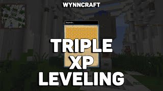 Triple XP Leveling  Wynncraft [upl. by Aneliram]