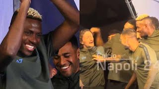 OSIMHEN scatenato ride scherza e sfotte Mario Rui 🤣💙 [upl. by Asp]