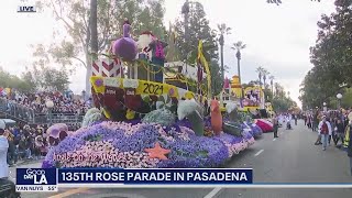 135th Rose Parade in Pasadena [upl. by Beattie]