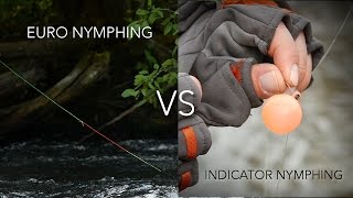 Euro Nymphing vs Indicator Nymphing [upl. by Adihahs]