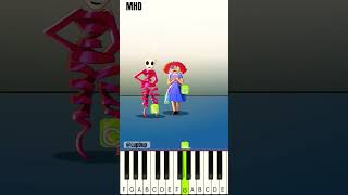 Seize the Gun by The Digital Circus lupdup  Piano Tutorial [upl. by Ehrsam]