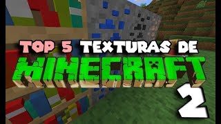 TOP 5 PACKS DE TEXTURAS PARA MINECRAFT 1131  DESCARGA 2 [upl. by Blight]