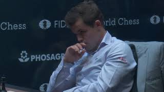 Highlights video World Chess Championship 2018  Magnus Carlsen win at Rapid tiebreaks [upl. by Rehpotsrik]