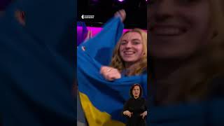 🥳Україна отримала 307 балів від глядачів у ФІНАЛІ ЄВРОБАЧЕННЯ2024 eurovision2024 shorts [upl. by Damita768]