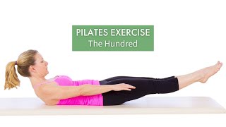 Pilates Exercise The Hundred  Pilates Anytime [upl. by Myron]