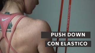 PUSH DOWN CON ELASTICO [upl. by Araeit]