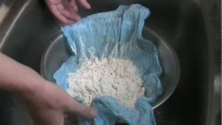 How to extract gluten from flour [upl. by Enohsal]