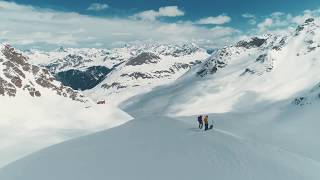 Skitour zur Silvretta Seelücke im Montafon  Vorarlberg [upl. by Nolrah372]