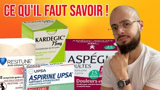 LAspirine Kardégic Aspégic Résitune  fautil en prendre tout le temps [upl. by Gideon]