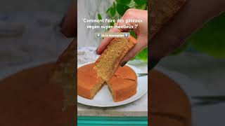 🧁 COMMENT FAIRE DES GÂTEAUX VEGAN SUPER MOELLEUX [upl. by Aryad]