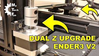 Ender3 V2 Double screw upgrade kit Dual Z axis upgrade by Creality [upl. by Lenz]