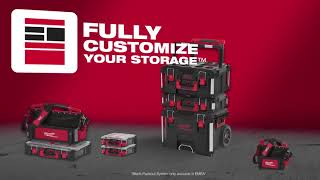 Milwaukee® PACKOUT™ Modular Storage System  Screwfix [upl. by Alsi]