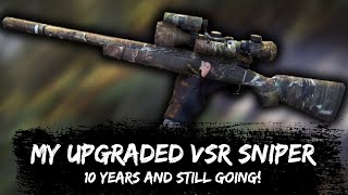 UPGRADED TOKYO MARUI VSR 10 G SPEC OVERVIEW  MAPLE LEAF SNIPER MECHANICS TRIDOS DESIGN [upl. by Aisylla]