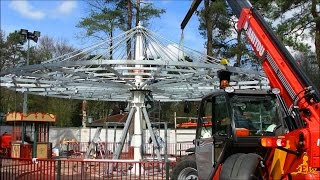 Vermolen Carrousel wordt weer teruggeplaatst Efteling [upl. by Acherman]