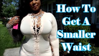 Plus Size  How To Get A Smaller Waist Try On [upl. by Lehcar]