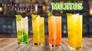 como preparar mojitos mojito de fruta [upl. by Nilhsa737]