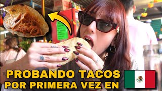 PROBANDO Comida MEXICANA En COYOACAN🌮🇲🇽 Por PRIMERA VEZ [upl. by Ollecram]