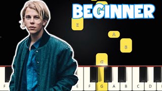 Tom Odell  Another Love  Beginner Piano Tutorial  Easy Piano [upl. by Errick]