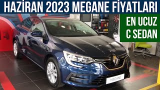 Haziran 2023 Renault Megane Fiyat Listesi Açıklandı Hala En Ucuz C Sedan [upl. by Onej]