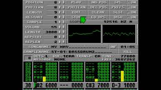 Atari ST Protracker Mods  My Way [upl. by Nylahsoj]