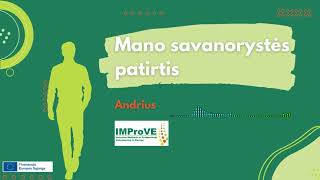 IMProVE 20 Mano savanorystės patirtis Andriaus patirtis [upl. by Neala505]