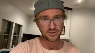 Tom Felton sent me a hilarious video on cameo [upl. by Anile]