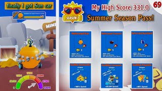 Finally I got Sun Car  Summer Season 7 Pass amp Race Clicker Roblox 69 [upl. by Nela]