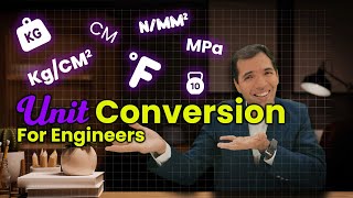 Unit Conversion  For Engineers density stress weight force pressure [upl. by Manlove]