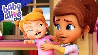 🔴 LIVE Baby Alive Official 👶 The Babies First Tooth 🦷 Family Kids Cartoons Livestream [upl. by Valerle346]