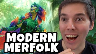 Modern Merfolk is Finally Ready for Cenote Scout  Modern MTG Gameplay [upl. by Emyaj157]