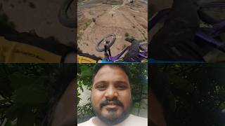 पहाडो पर सायकल स्टंट  short video short mountaincycle cyclec mountainbike mtblife cycleb [upl. by Ly]