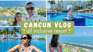 CANCUN RIU Palace Peninsula AllInclusive Resort with Tram amp Heng HengingwithTram October 2023 [upl. by Dollar]