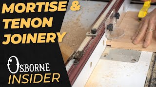 Easy Mortise amp Tenon Joinery with a Router  Osborne Insider [upl. by Schellens]