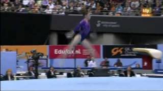 Aliya Mustafina World Gymnastics 2010 AA  Floor [upl. by Erland]