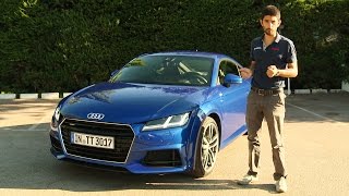 Nuova Audi TT 2014  velocità facile interni magici [upl. by Shaughnessy650]