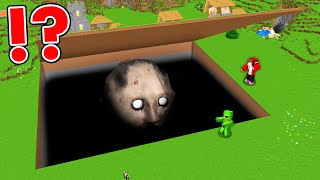 All Scary Long Monster Attack JJ and Mikey Security House in Minecraft  Maizen [upl. by Sielen]