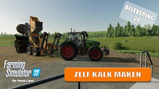 Zelf kalk maken  Farming Simulator 22 No Mans Land 24 [upl. by Tawney]