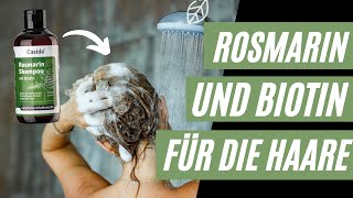 Rosmarin Shampoo  DAS machen Rosmarinöl und Biotin mit deinen Haaren und Kopfhaut 🌿 [upl. by Rocco]